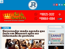 Tablet Screenshot of jarbasrocha.com.br